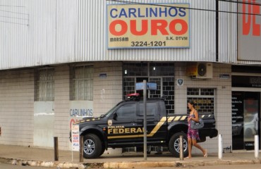 Policia Federal realiza operação em compra de ouro na capital - FOTO