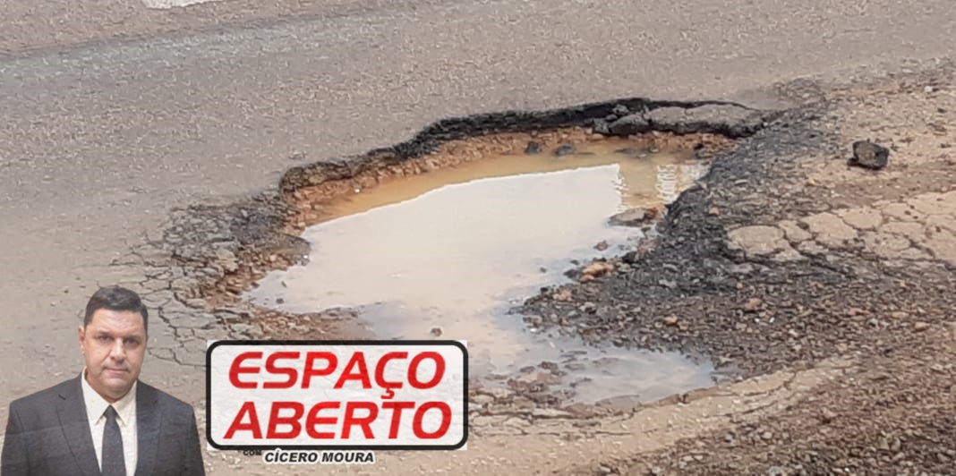 ESPAÇO ABERTO: Crateras na avenida Jorge Teixeira devem durar ainda mais 30 dias