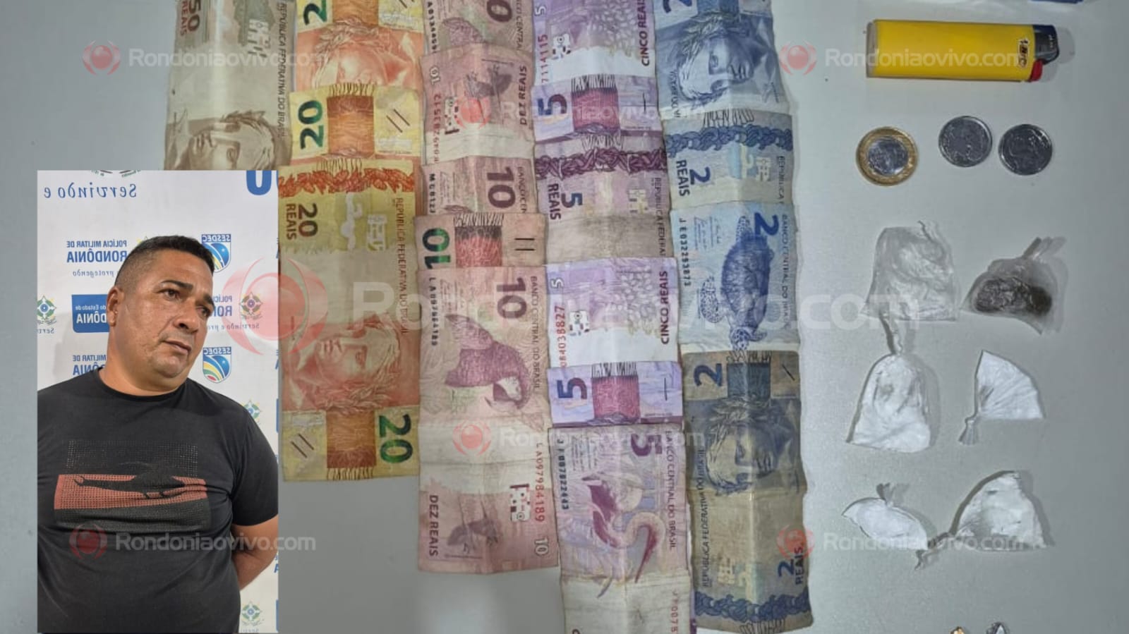 NA NEUZIRA GUEDES: Equipe do sargento Machado prende 'MIB do CV' acusado de vender drogas em bar