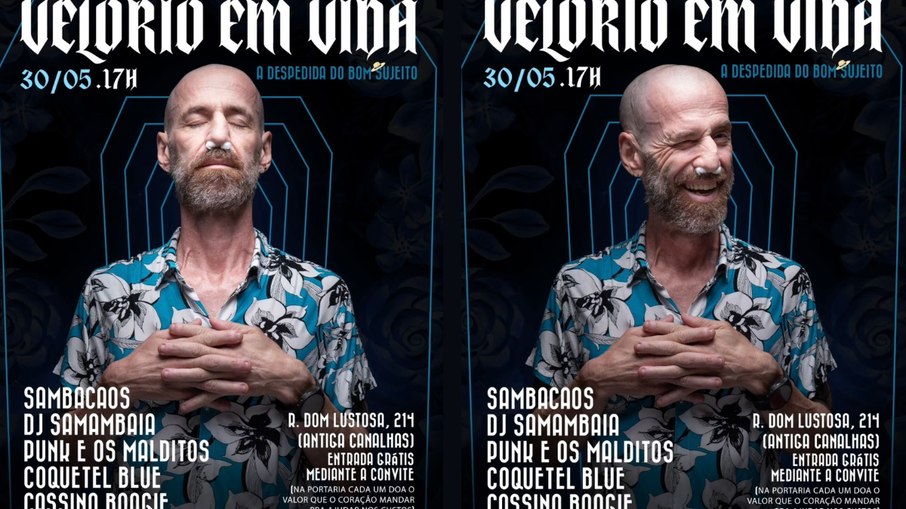 'A VIDA PRESTA': Advogado com câncer marca o próprio velório e convida amigos