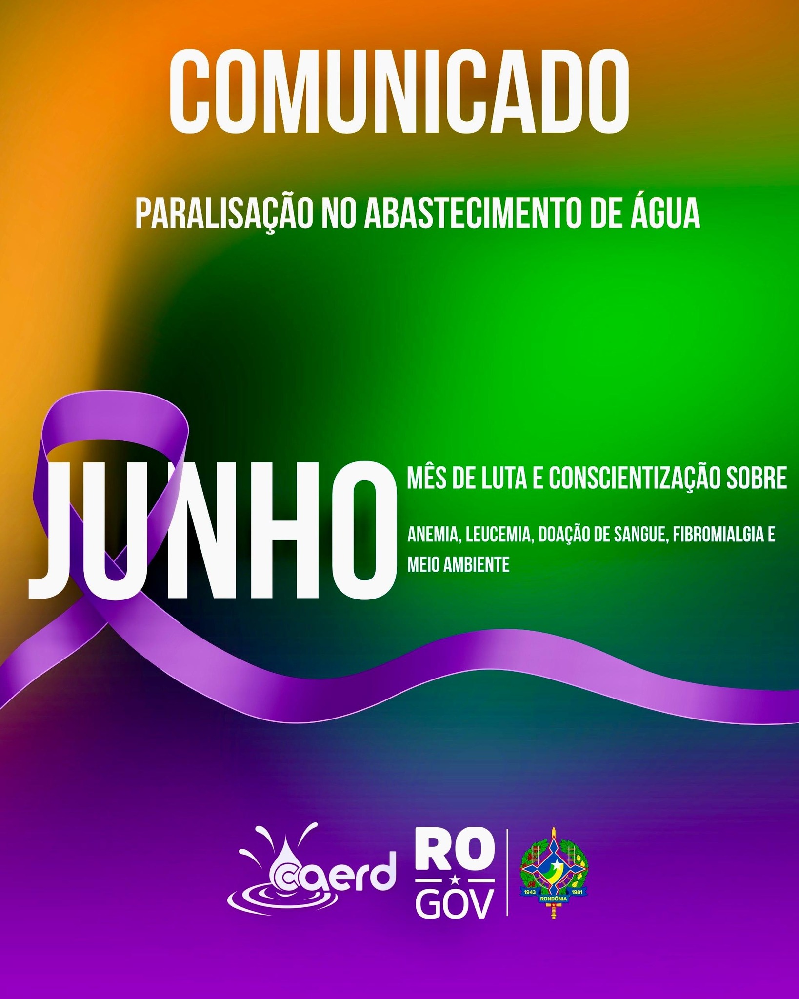 NOVO RIACHUELO: Suspenso abastecimento de água por falta de energia 