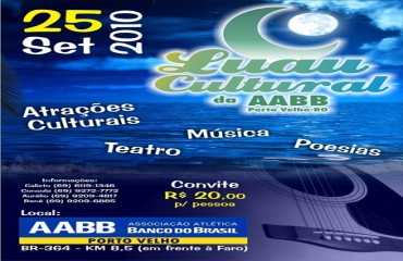 Luau cultural da AABB acontece no próximo sábado (25)