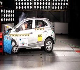 Carro mais vendido do país, Chevrolet Onix recebe zero em teste de segurança