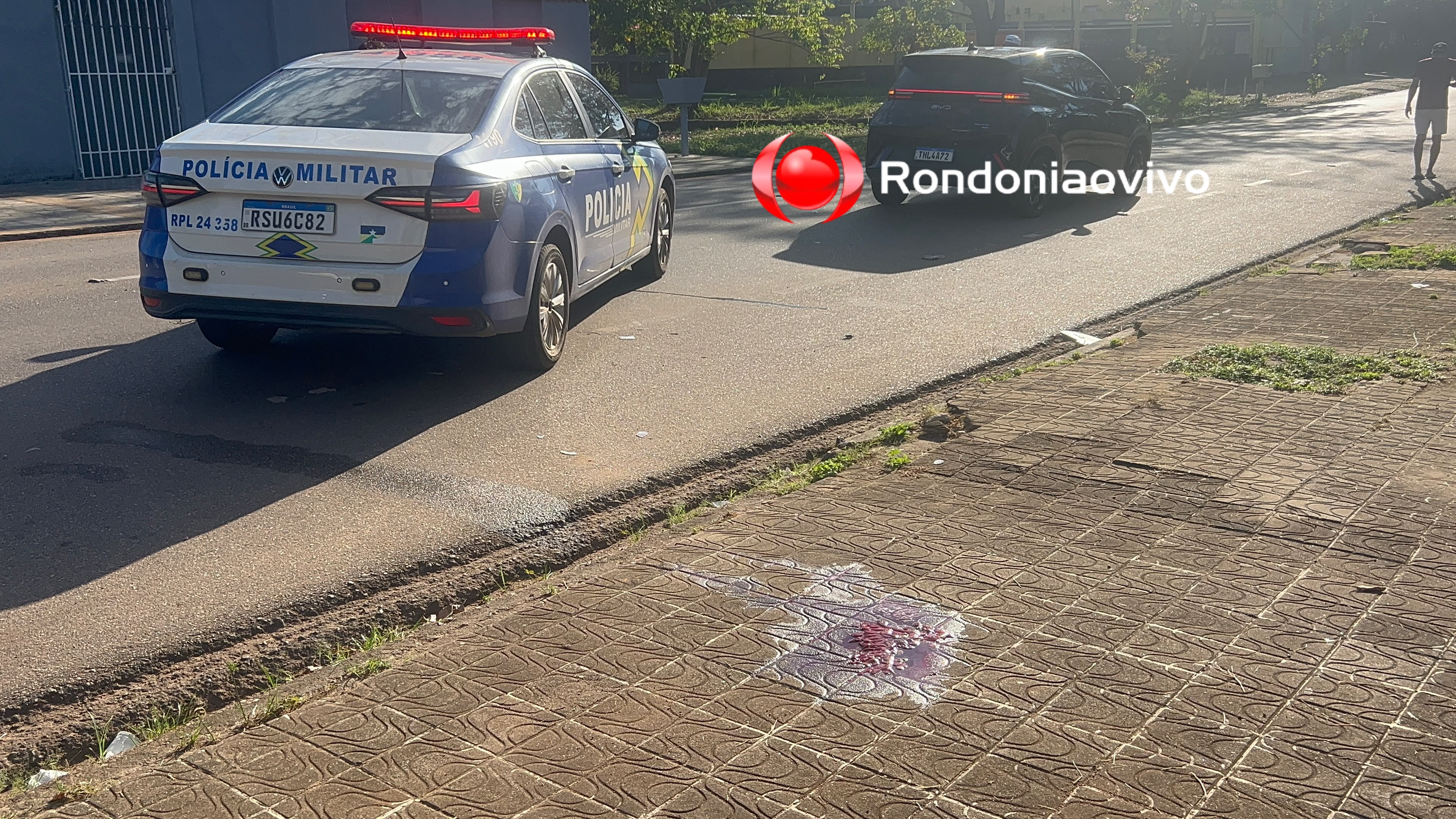INCONSCIENTE: Pedestre fica em estado gravíssimo em atropelamento na Pinheiro Machado