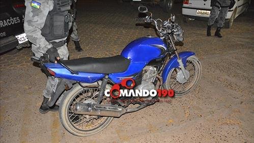 Homem com várias passagens pela Polícia é preso com moto adulterada