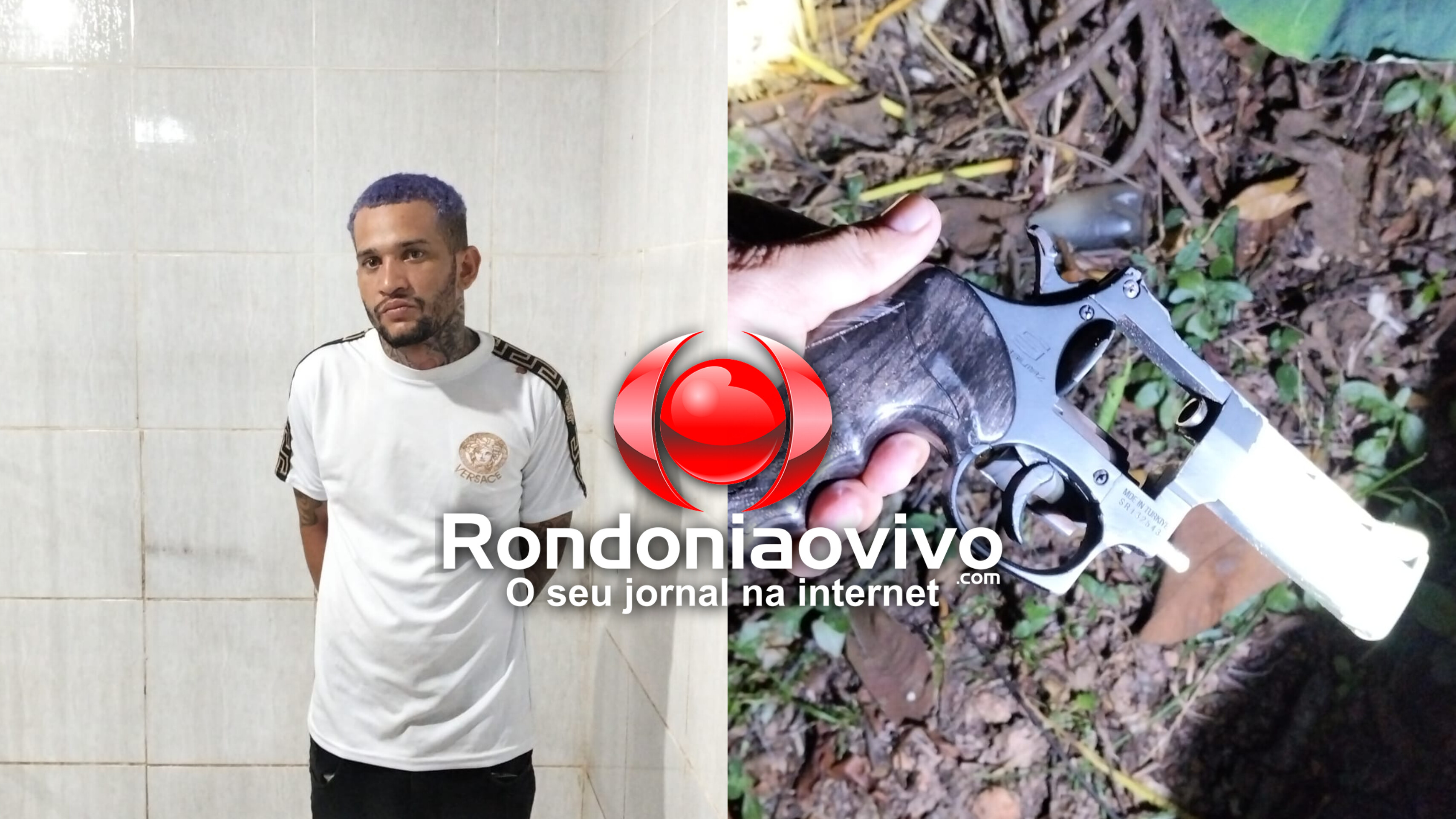 FACCIONADO: Apenado do PCC é preso com arma no Cai N'Água
