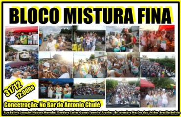 Bloco Mistura Fina fecha o ano com desfile na capital