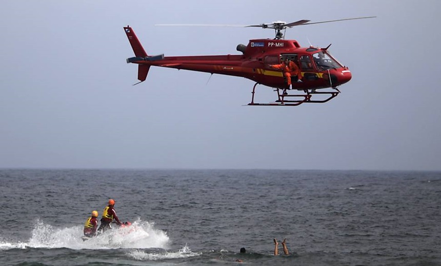 Helicóptero de emissora de TV cai e mata três pessoas