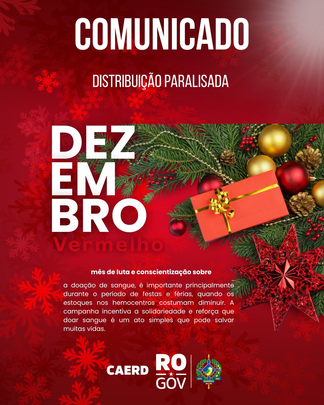 JI-PARANÁ: Interrompido temporariamente fornecimento da Caerd para manutenção