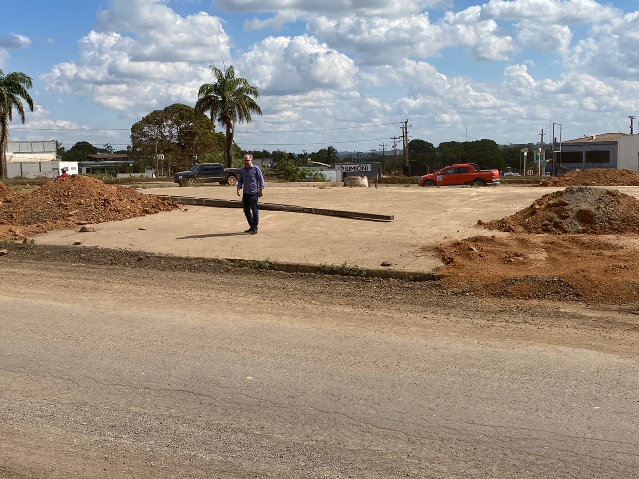 SENTINDO MONTE NEGRO: Geraldo da Rondônia acompanha retomada das obras do trevo na BR-364