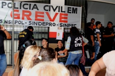 GREVE – Policiais civis retomarão greve paralisada no mês de janeiro 