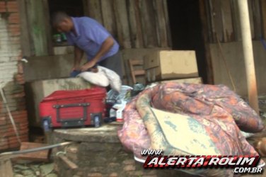 Incêndio destrói parcialmente um apartamento 