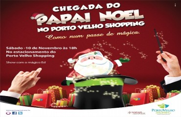 Porto Velho Shopping abre o Natal 2012 na capital de Rondônia