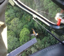 Aeronave cai na região Norte de Santa Catarina