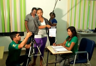 Alunos da rede estadual de Rondônia participam de oficinas de cinema e teatro