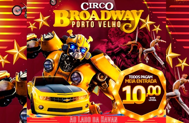 Confira os ganhadores para curtir o 'Circo Broadway'