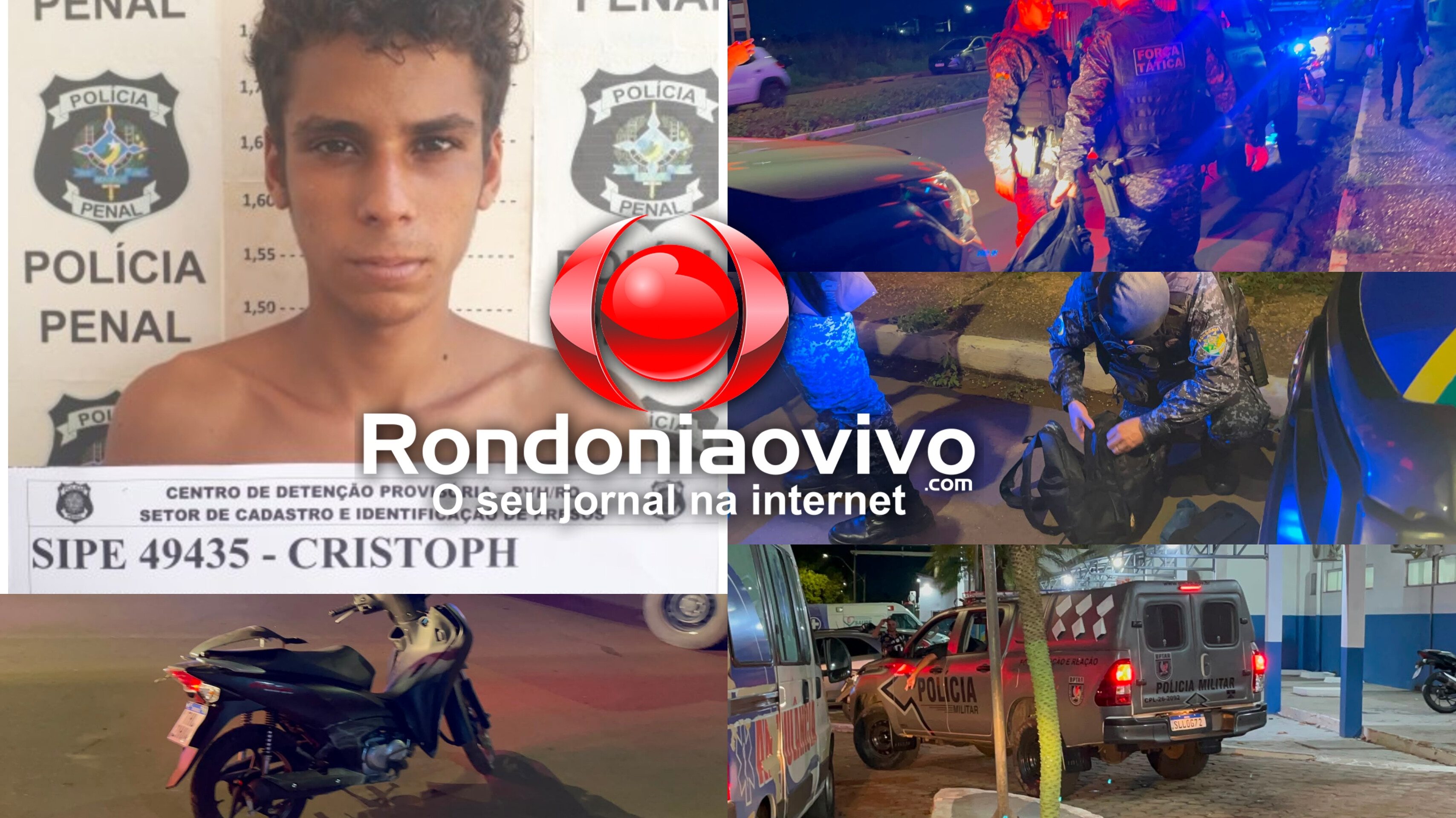 FIM DA LINHA: Foragido morre após confronto com a PM e adolescente é detido