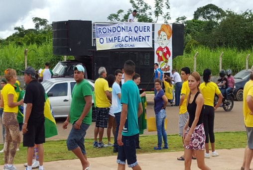 População começa a chegar para protestar contra corrupção