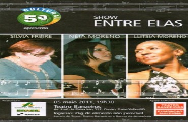 Show “Entre Elas” acontece quinta-feira no teatro Banzeiros