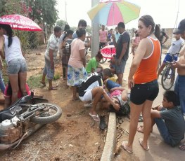 Acidente deixa grávida e mais três pessoas feridas