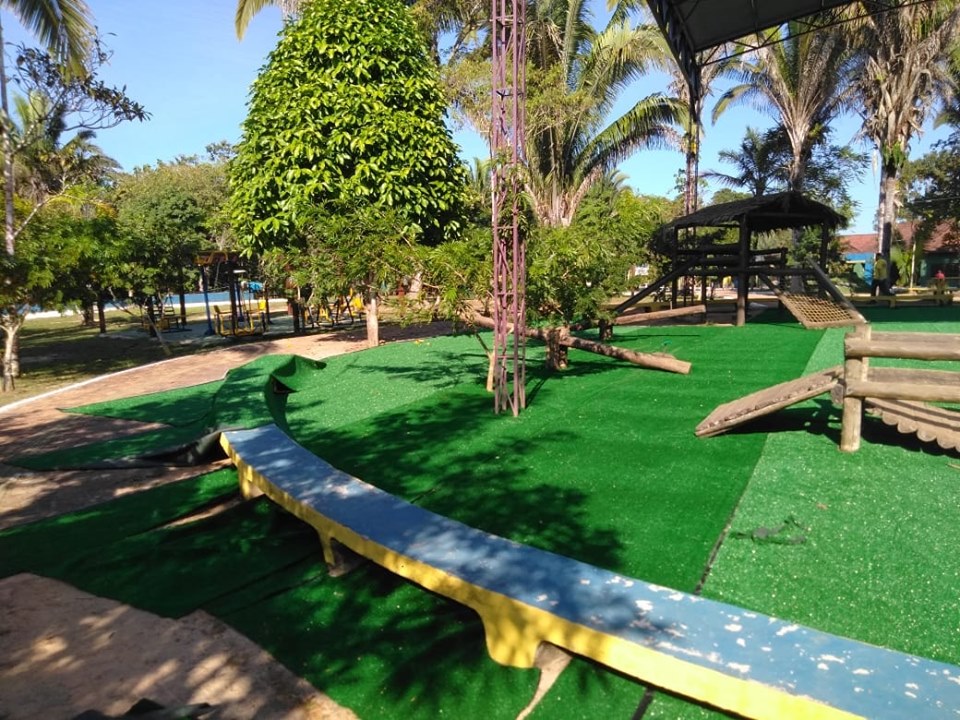 PLAYGROUND: Parque Natural de Porto Velho tem novos atrativos para visitantes