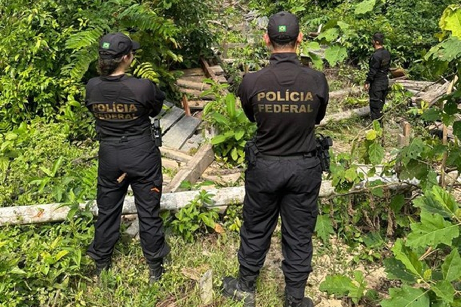 AÇÃO: PF realiza ação para prevenção de crimes na Terra Indígena Igarapé Laje