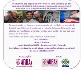 Alzheimer será debatido em encontro da ABRAZ na capital