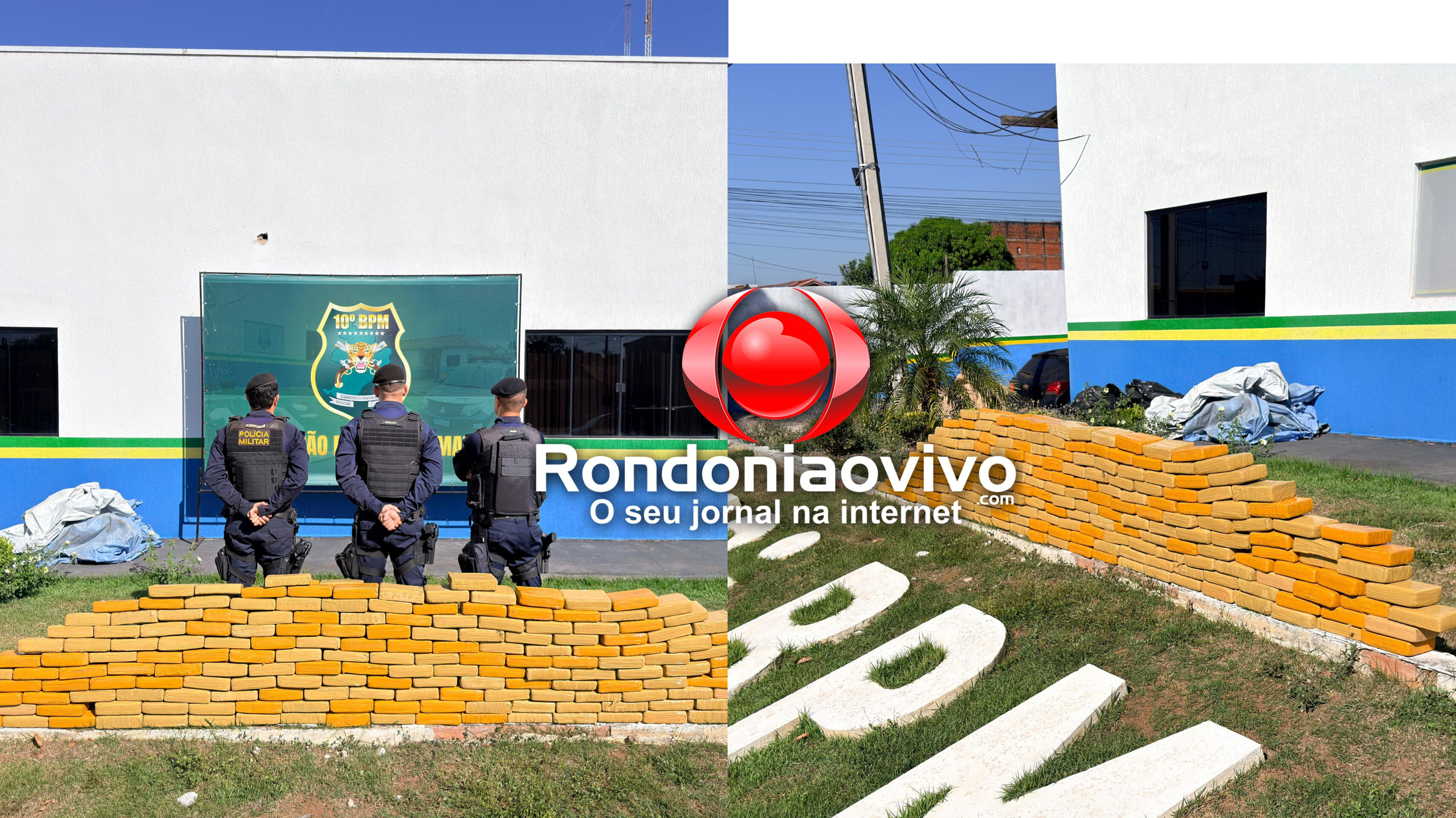 TRAFICANTE PRESO: Operação Brasil Contra o Crime apreende quase meia tonelada de maconha