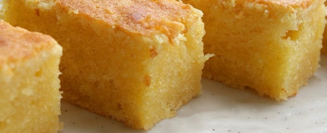 SABOROSO: Confira como fazer o Mané pelado (bolo de mandioca de tabuleiro)