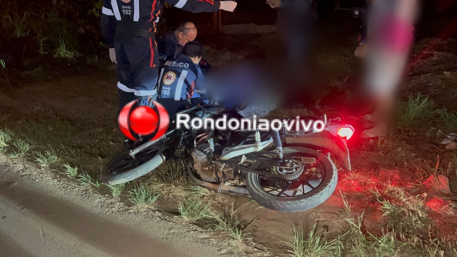TRÁGICO: Motociclista morre após colisão contra poste em acidente na BR-364