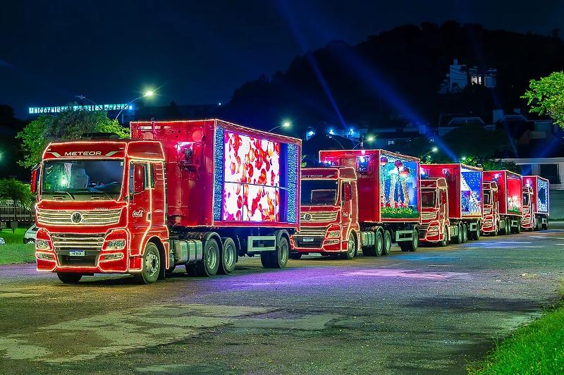 NATAL SOBRE RODAS: Caravana de Natal da Coca-Cola chega a Rondônia e passará por cinco municípios