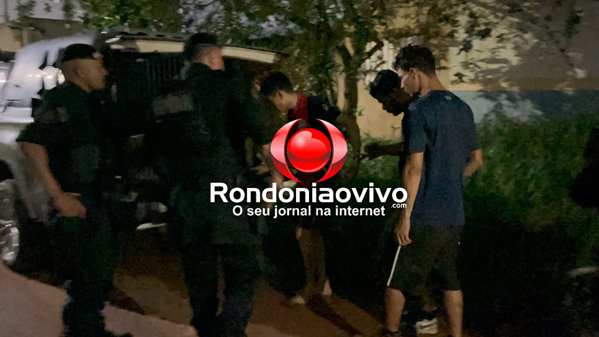 VÍDEO: Trio é preso em flagrante por furto em escola abandonada no bairro Lagoa