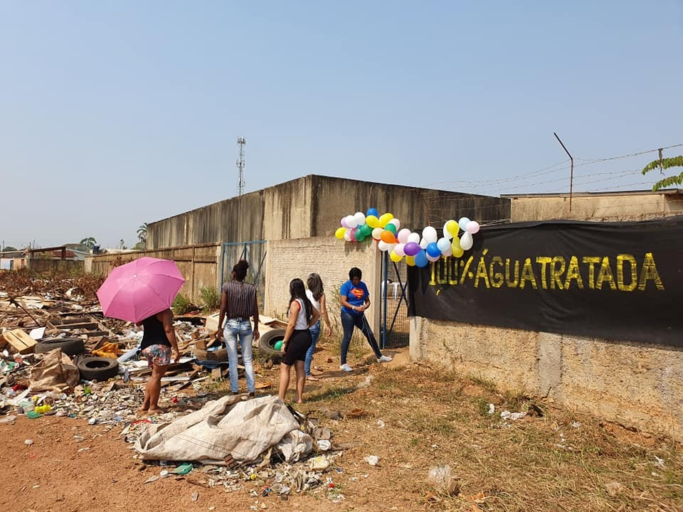 PROTESTO: Subestação abandonada da Caerd na zona Sul vira abrigo de bandidos