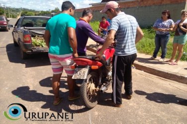 Imprudência de motorista causa acidente 