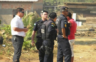 Polícia prende trio de invasores que tentou agredir família no bairro Planalto