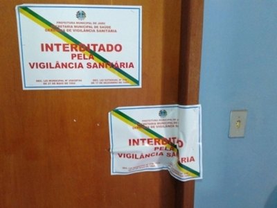 Vigilância sanitária interdita clinica odontológica clandestina