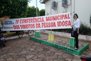 Servidora participa da Conferência dos Direitos da Pessoa Idosa