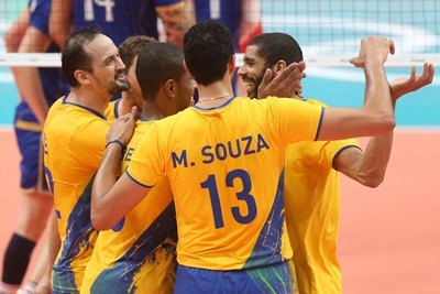 OLIMPÍADAS 2016 - Brasil vence Rússia e garante vaga na final no vôlei masculino

