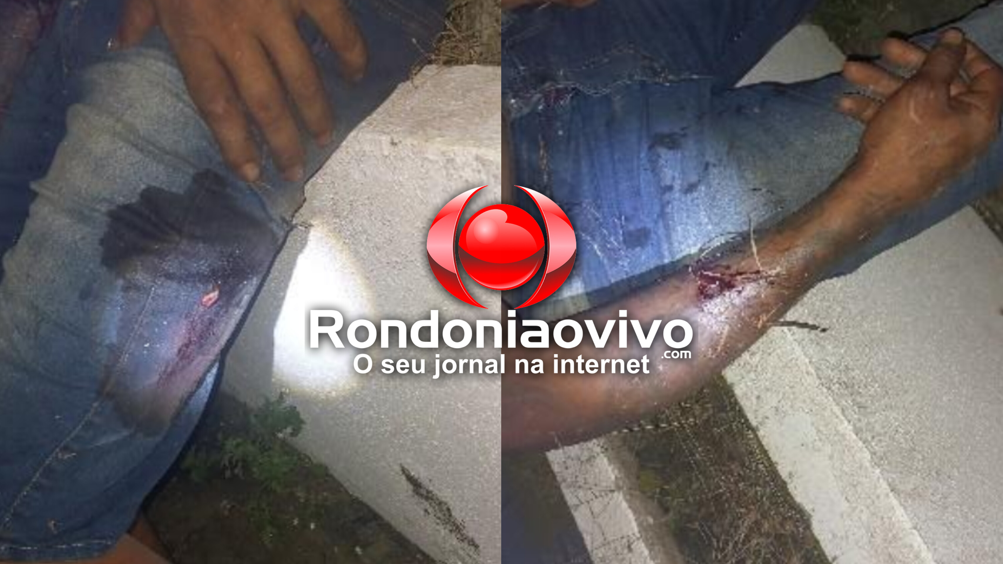 EM DESESPERO: Jovem atacado por motociclista se esconde na Funasa para não morrer