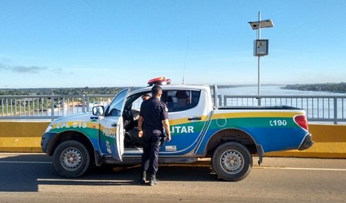 PM evita suicídio na ponte do rio Madeira