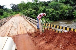 DER libera trânsito na Estrada Parque para veículos de pequeno porte