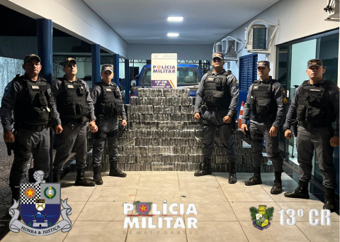 TRÁFICO: PRF de Rondônia é preso com mais de 500 kg de cocaína em MT