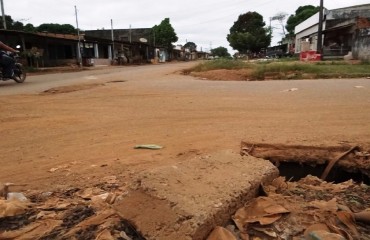 IRRESPONSABILIDADE – Estrada destruída após desvio da BR-364 é esquecida pelo DNIT – Fotos