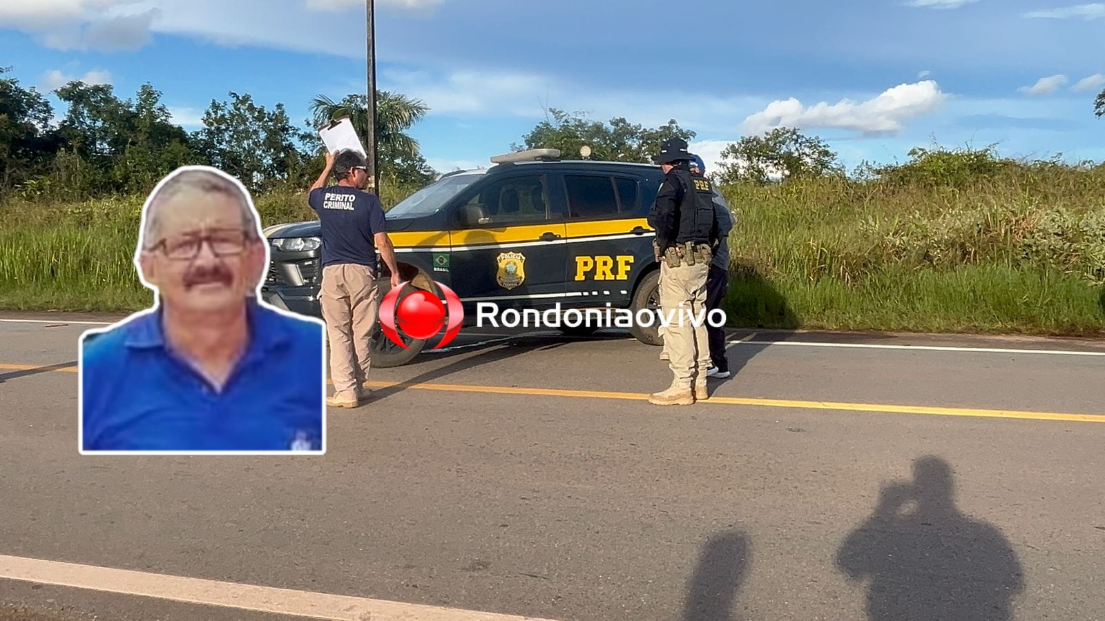 VÍDEO: Idoso morre após colisão entre motocicleta e carreta na BR-319