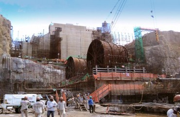 Iniciada a montagem dos tubos de sucção da Casa de Força 2 da UHE Santo Antônio 