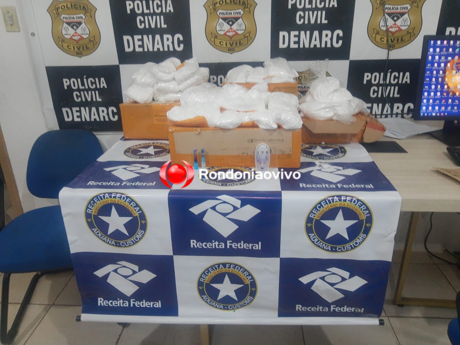 EMAGRECEDOR: Receita Federal e Denarc fazem a maior apreensão da droga Sibutramina