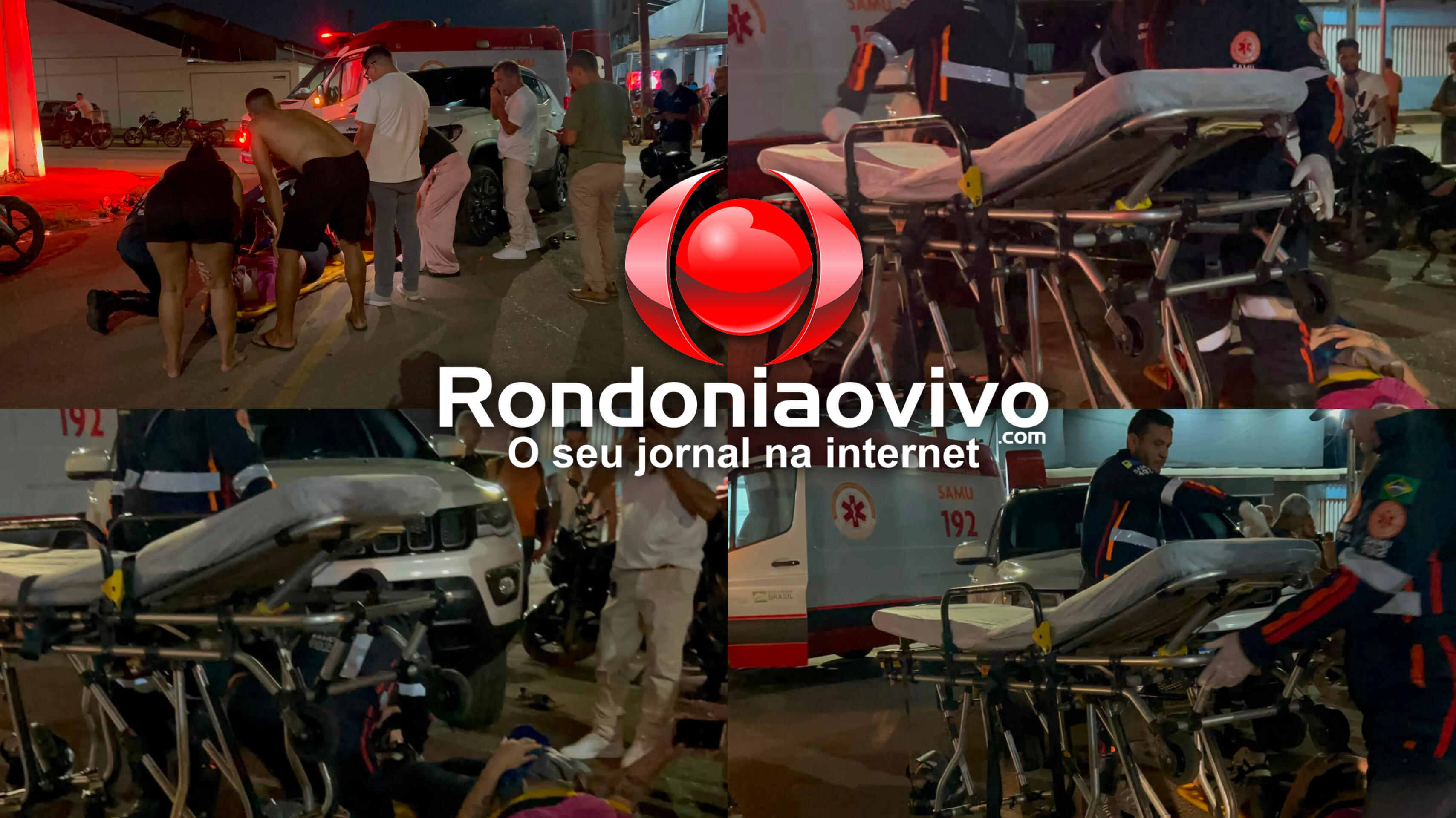 URGENTE: Mulher fica embaixo de Jeep após grave acidente na Avenida Pinheiro Machado