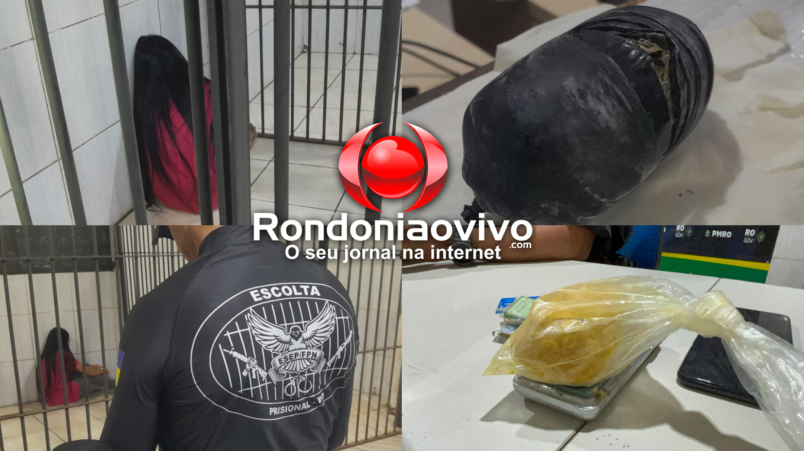 VÍDEO: Mulher é presa com drogas no órgão genital indo visitar o marido no Panda