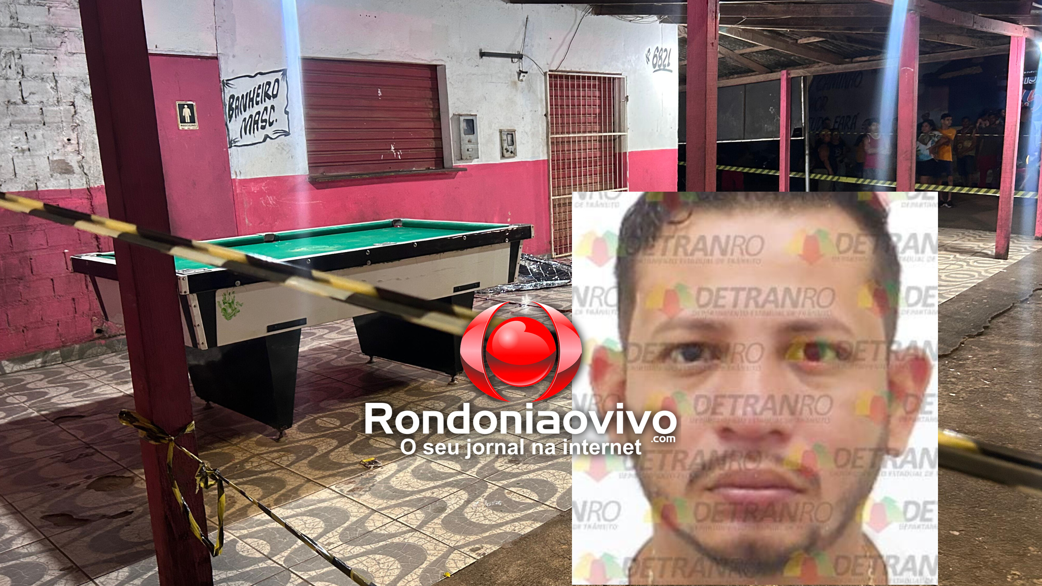 VÍDEO: Homem é executado a tiros em bar e irmão fica ferido