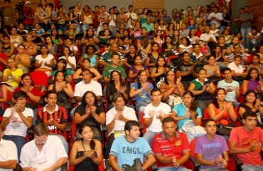 Curso pré vestibular da Semed em Porto Velho tem aula inaugural com mais de 250 ouvintes